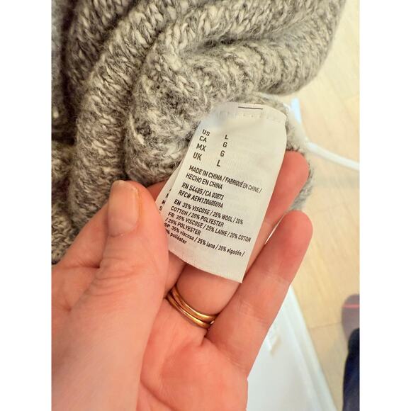 American Eagle Men's Quarter Zip Large - Picture 6 of 6